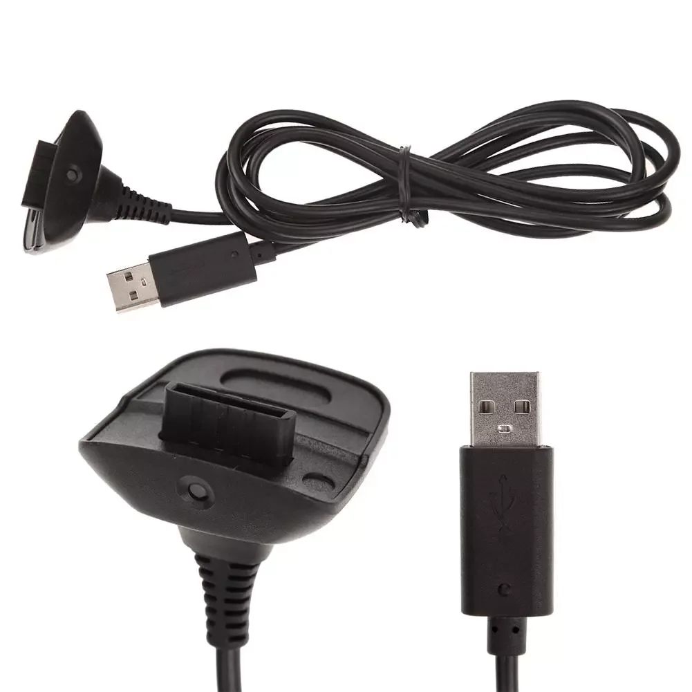 

USB Charging Cable Wireless Game Controller Gamepad Joystick Power Supply Charger Cable game cables for Xbox 360 USB Cable