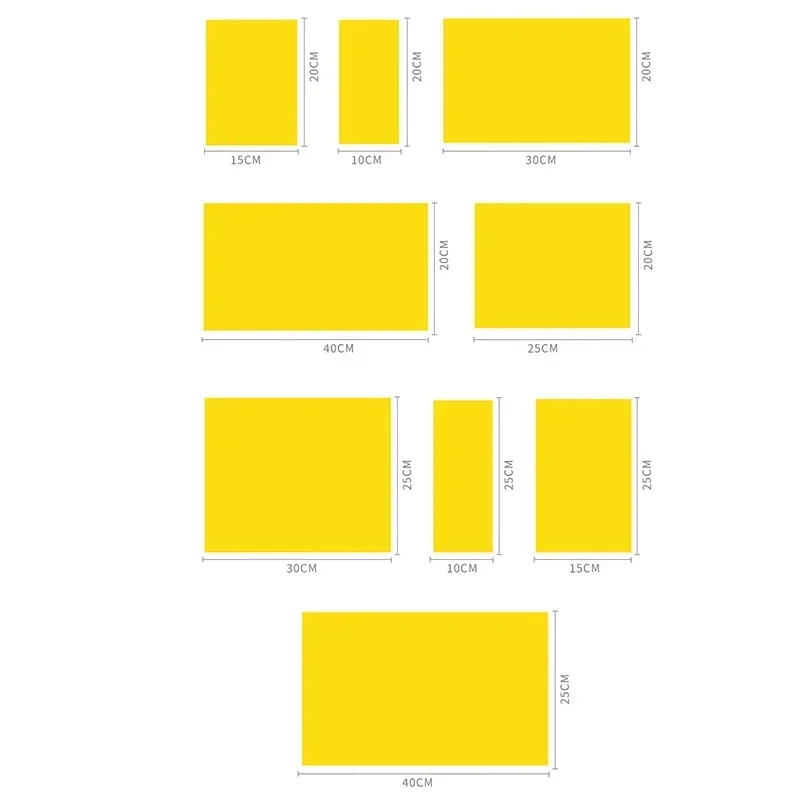 20 шт. Клейкая Двусторонняя ловушка для насекомых и