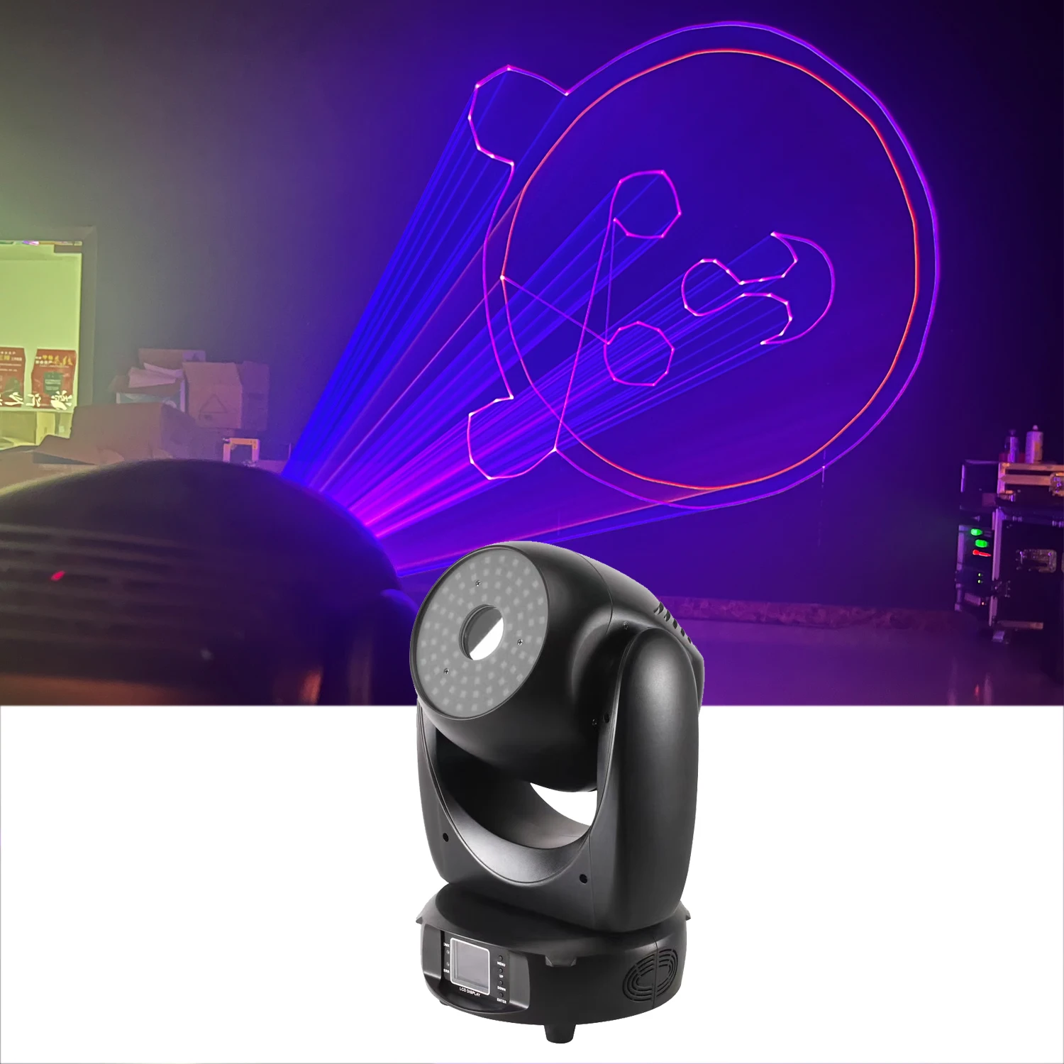 Sharelife 5 Вт RGB лазер с движущейся головкой, анимационные огни для сцены, домашнего шоу, DJ бары для вечеринок KTV, освещение для ночных клубов MP5