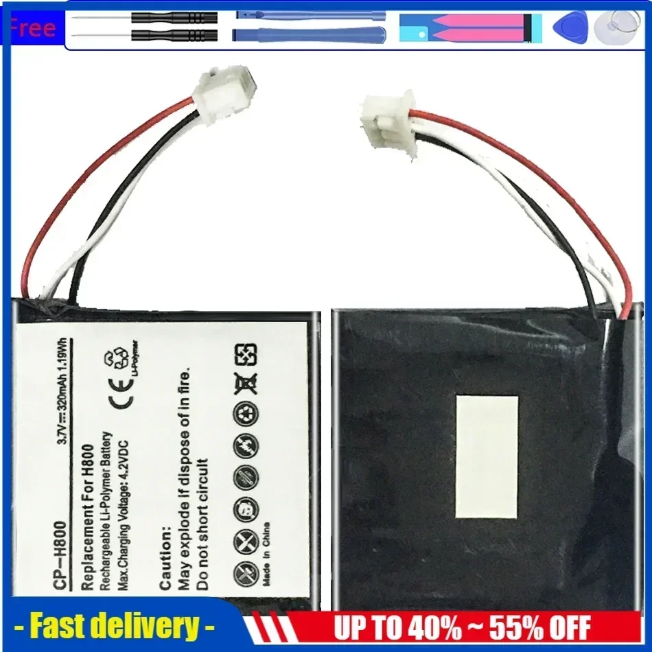 Аккумулятор на 320 мА · ч аккумулятор для телефона LOGITECH H800 533-000067 AHB472625PST 981-000337