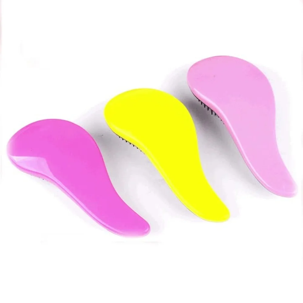 

Baby Kids and Women Detangling Hair Brush Combs Salon Gentle Anti-static Brush Tangle Wet Dry Bristles Handle Tangle Curly