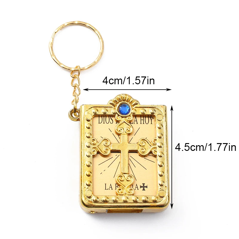 1 шт. серебристый и золотой брелок для крещения