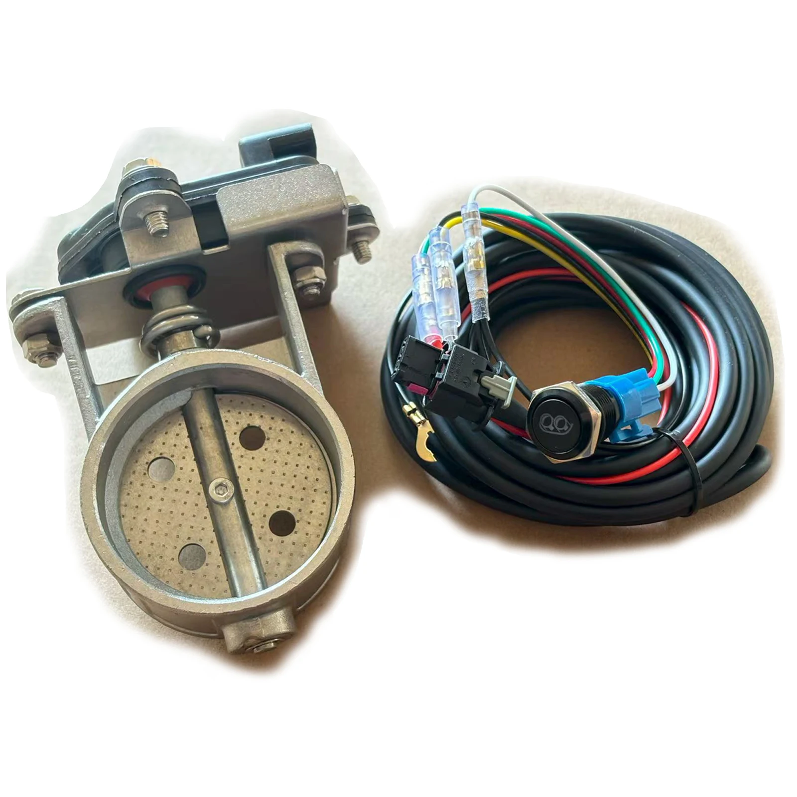 

Система выхлопной трубы автомобиля/мотоцикла, локомотив, звукоизоляционный клапан из нержавеющей стали, электронный переключатель, кнопка управления 51/60/63 м