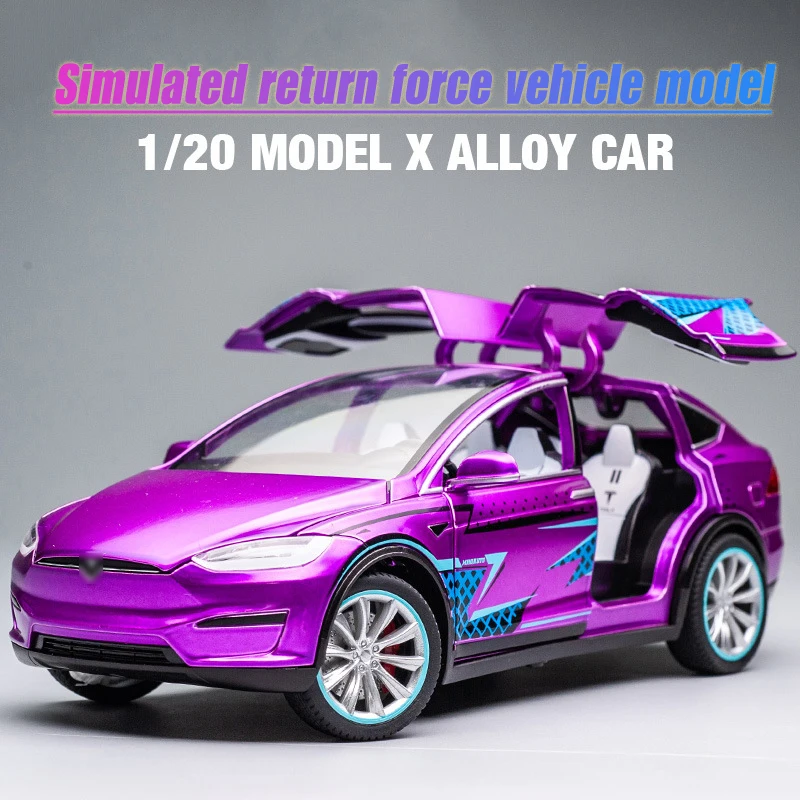 

NEW 1:20 alloy car model simulation 7-door pull back car model children's toy car decoration gift metal model small sculpture
