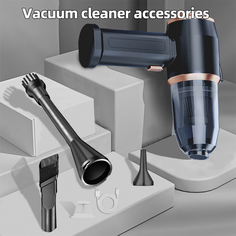 

Мощный автомобильный пылесос 5 в 1, 29000 Па, беспроводной пылесос, автомобильный и домашний пылесос двойного назначения, 4000 мАч, двойной аккумулятор