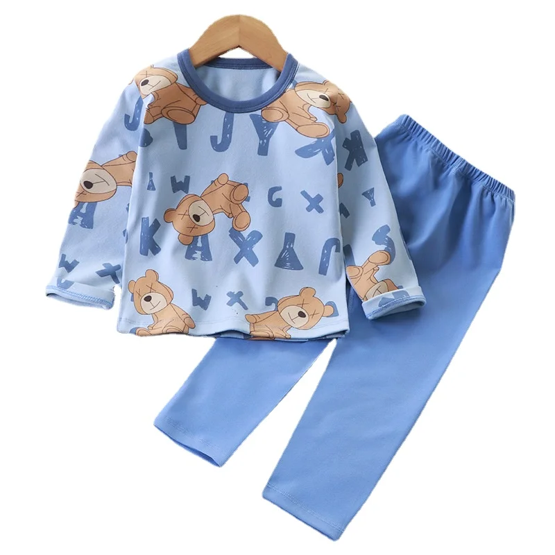 

Комплекты детской одежды для девочек, осень 2022, модная футболка с принтом динозавра + штаны, комплекты одежды для маленьких девочек из 2 предметов, одежда для маленьких девочек