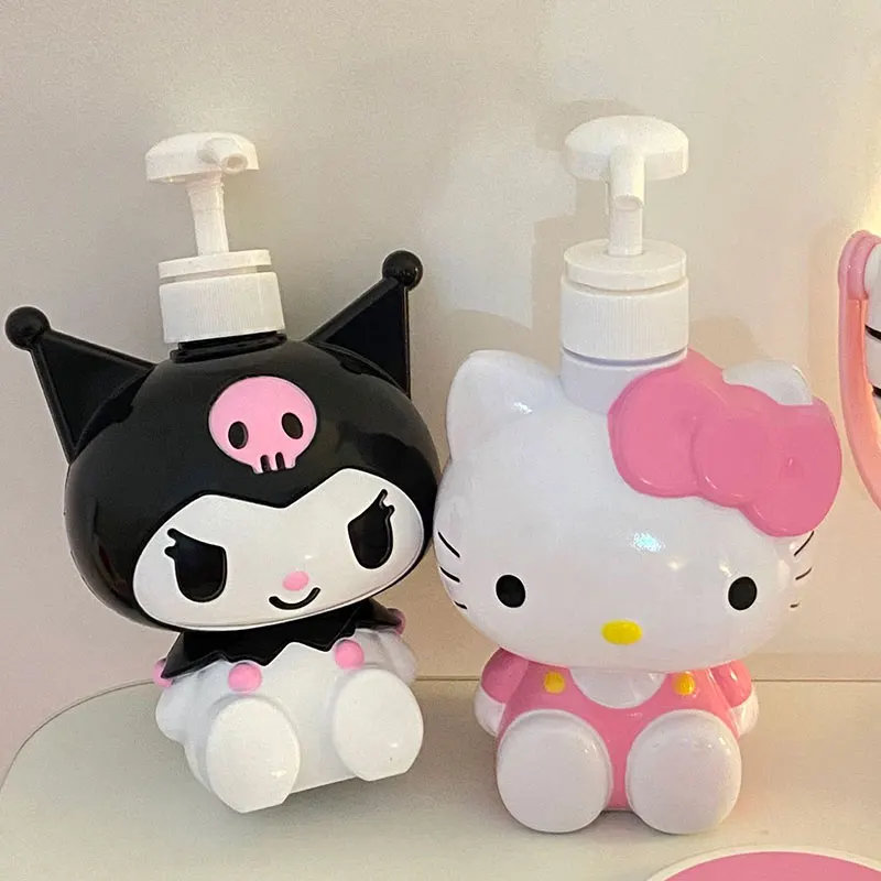 Многоразовый дозатор для мыла Sanrio Hello Kitty Kuromi 500-750 мл