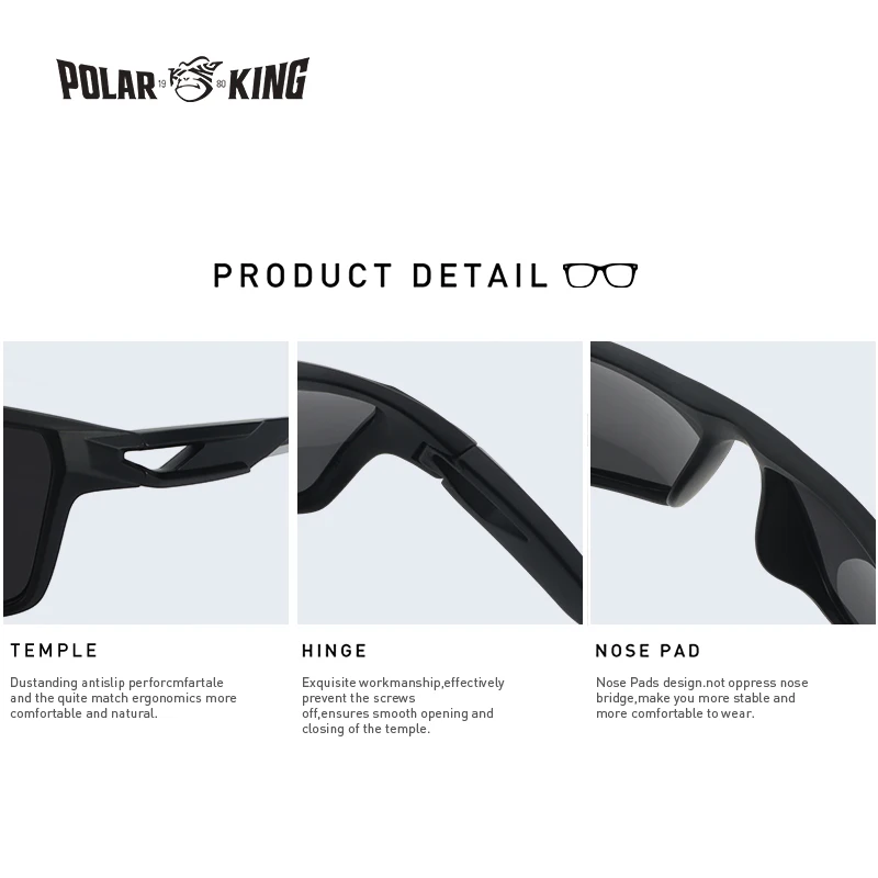 Поляризованные солнцезащитные очки уличная Гибкая оправа резиновые дужки