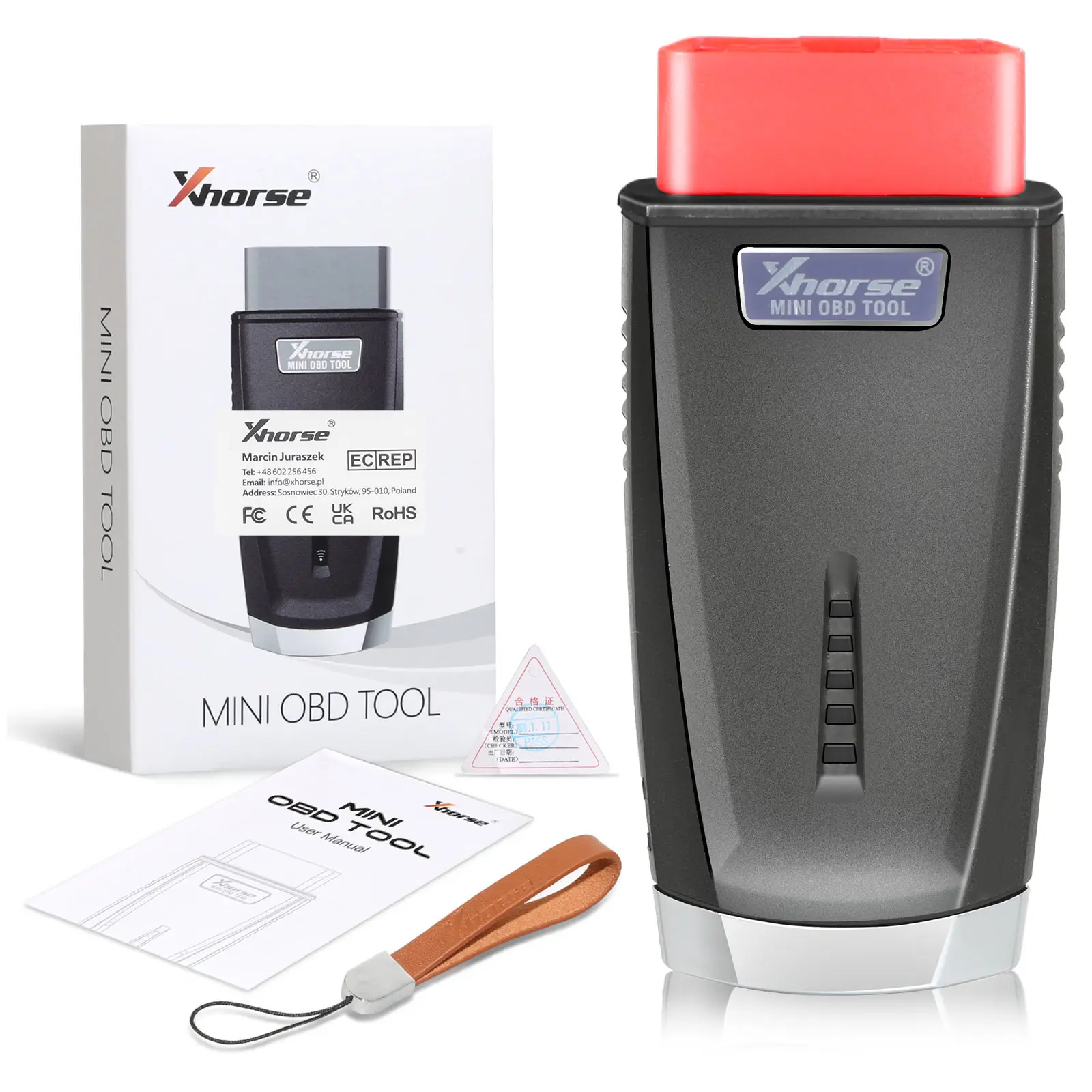 

ECUTOOL VVDI Mini OBD Tool Work For Xhorse VVDI Key Tool Max