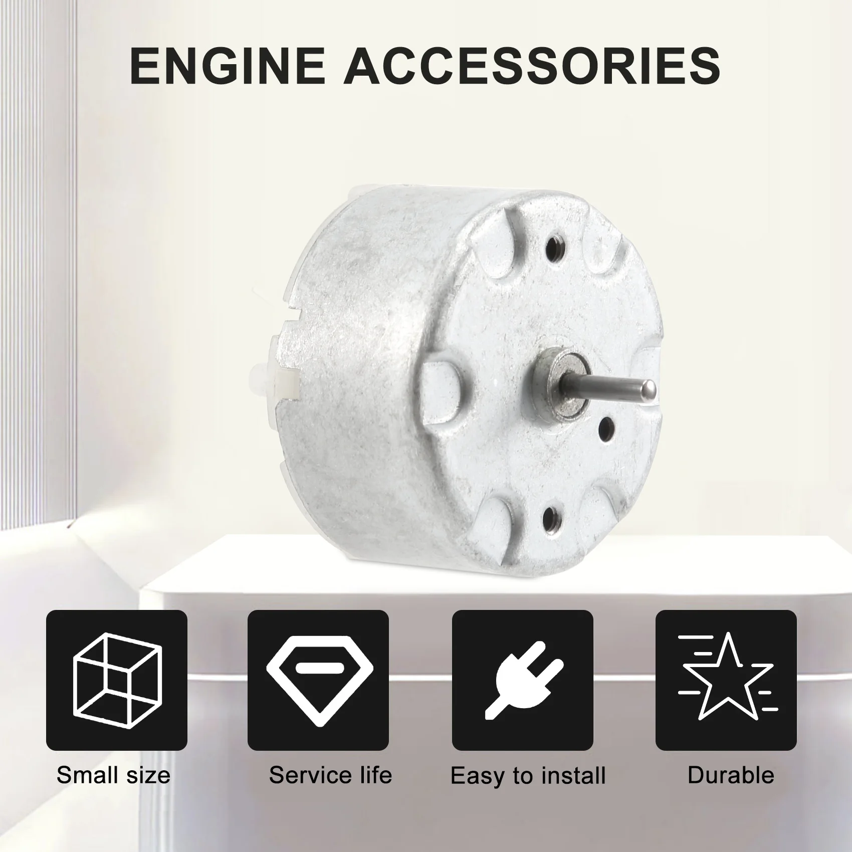 RF-500 TB-12560 DC 1 5–12 В 2700 U/MIN Скорость холостого хода Диаметр 32 мм Двигатель