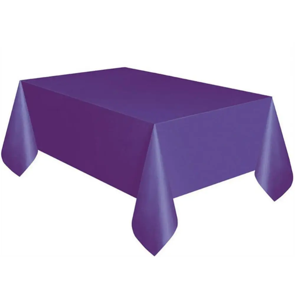 Rectangle Dining Table Cover Cloth Solid Color Wedding Hotel Birthday Table Cover Buffet Cloth Table Set Tablecloth Decoration images - 6