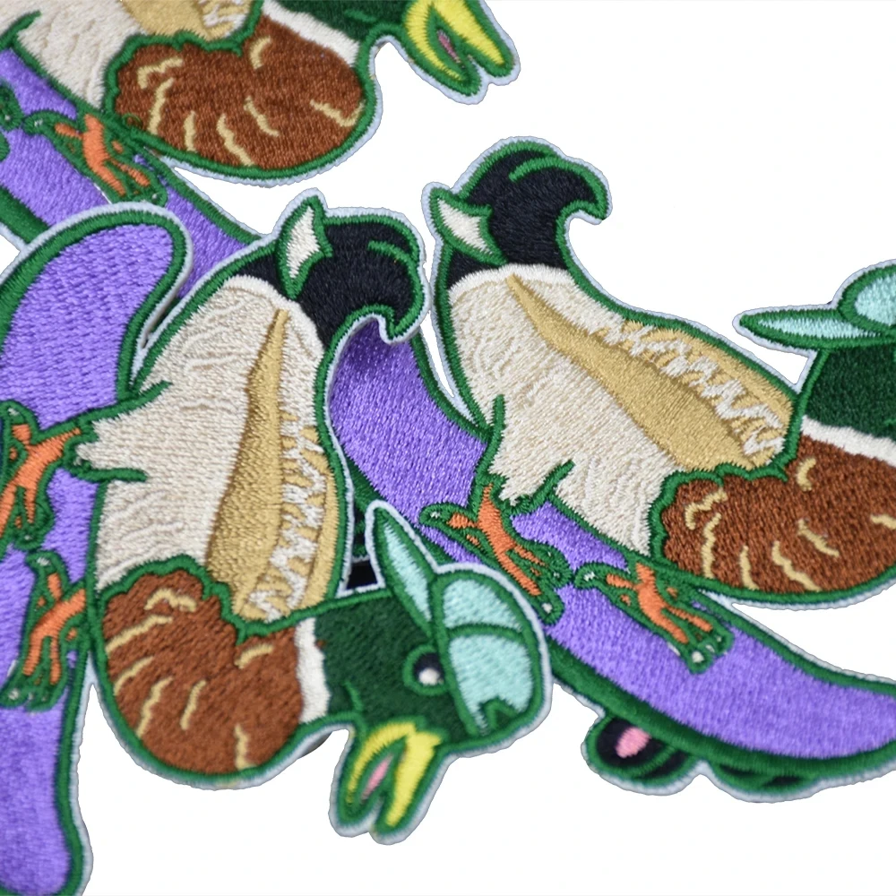 Милая утка с вышивкой для скейтборда персонализированный дизайн логотип