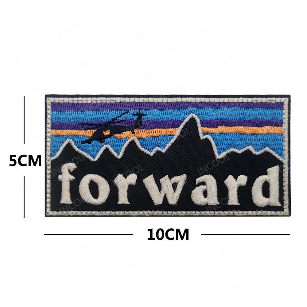 Lucky Global Forward Canoe вышитая нашивка передний фард Enemy патчи Tacticas шеврон скелет череп