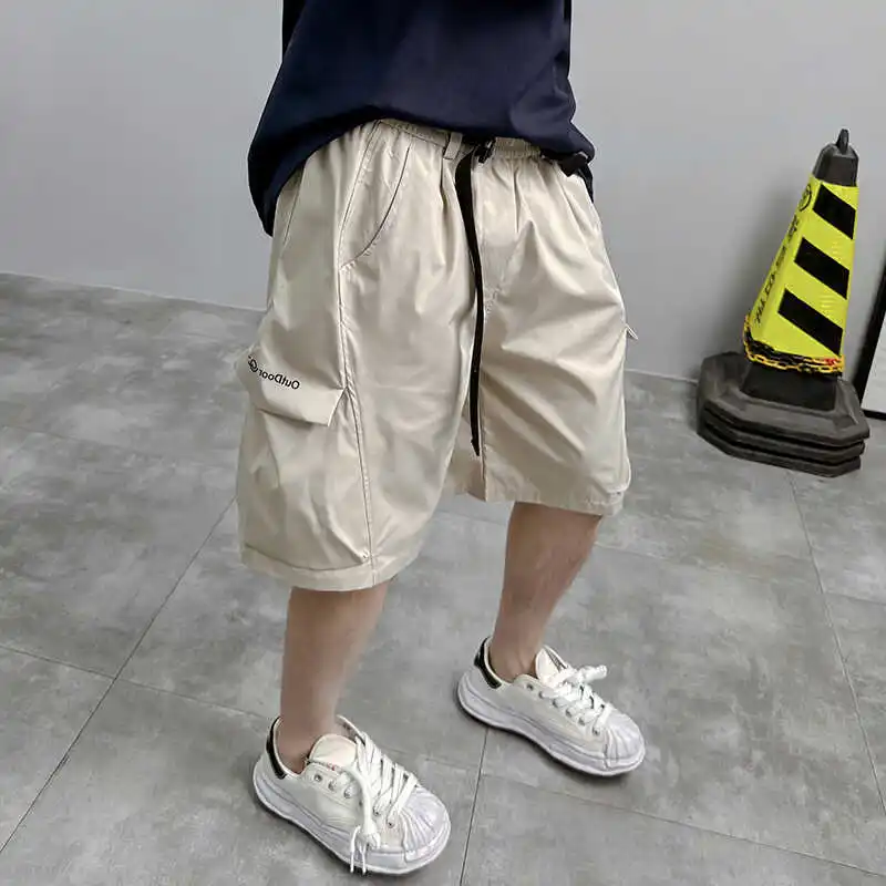 PgUp летние уличные Водонепроницаемые шорты для мужчин и женщин Свободные прямые