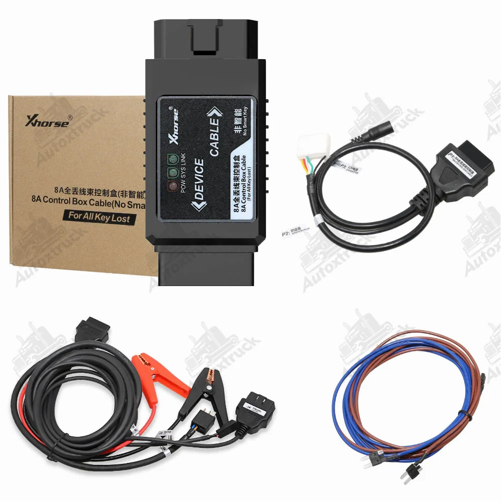 

Xhorse VVDI for Toyota 8A Non-Smart Key All Keys Lost Adapter via OBD No Disassembly with OBD Key Tool Plus