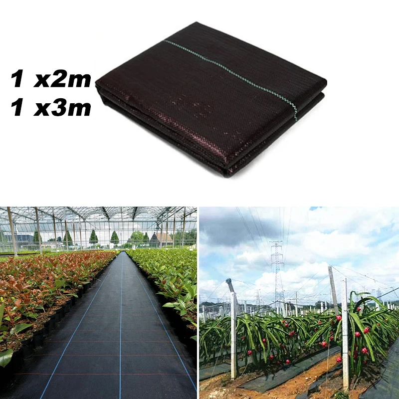

2M/3M Garden Weed Barrier Greenhouse Weed Control Landscaping Ground Cover Gardening Mat