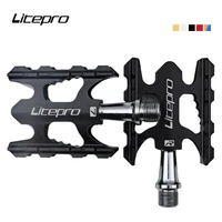 litepro ultra licht faltrad bicycle slip pedal lager aluminium legierung nicht slip fit brompton mtb rennrad bmx universal pedal