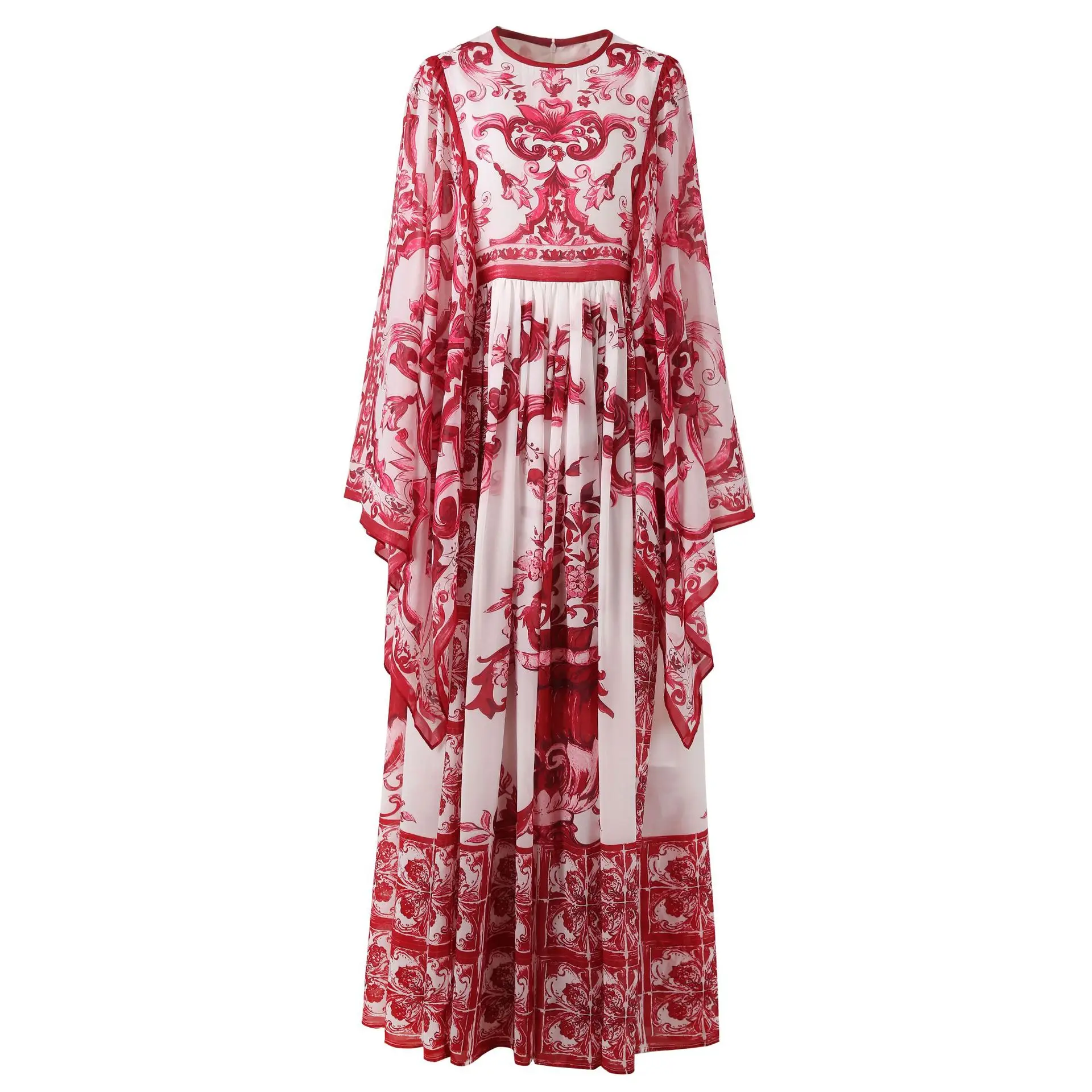 

Sexy Dress Women Elegant Chic and Elegant Woman Summer 2023 Women Bohemian Vintage Chiffon Holiday Long Party Robes Clothing