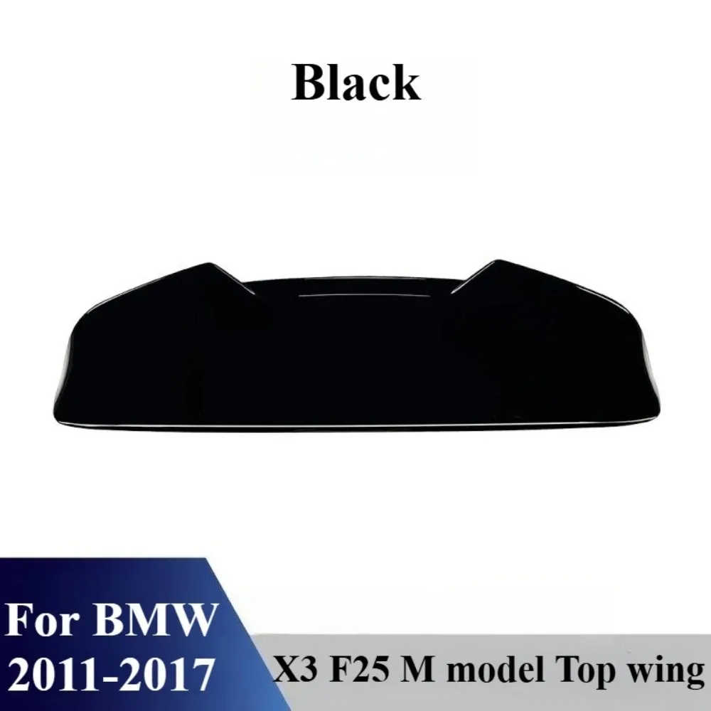 Фото Для BMW X3 F25 2011-2017 M Sport: задний спойлер на крышу, верхний аэродинамический дефлектор, стильные аксессуары для тюнинга №5