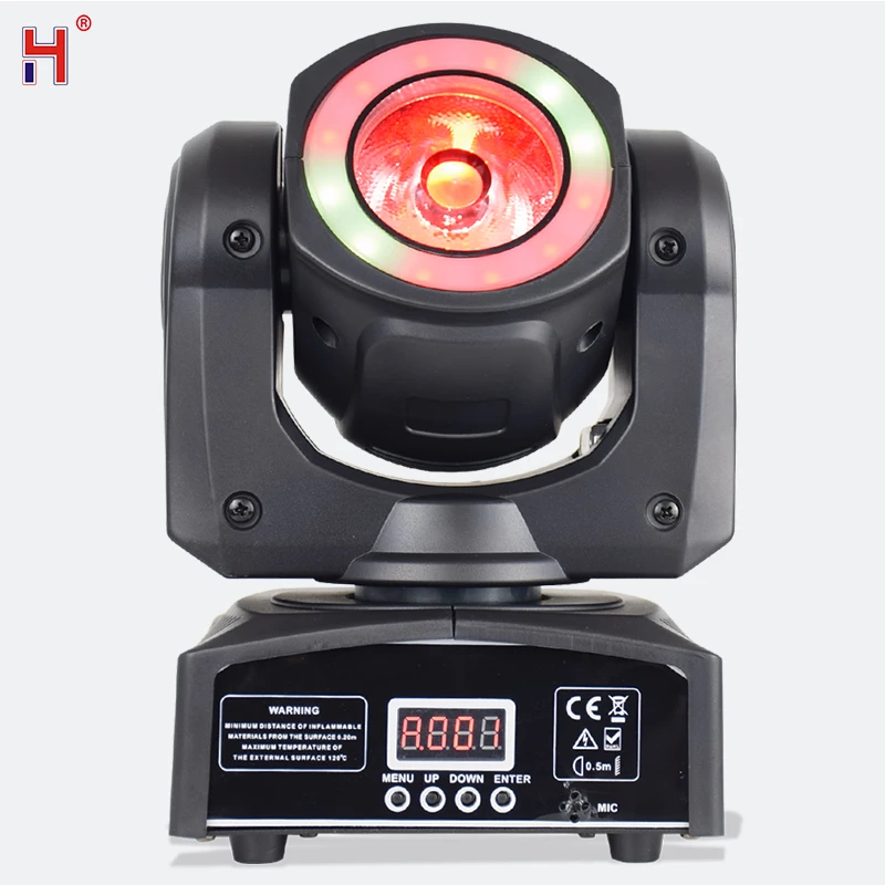 LED Mobile Back Light RGB Wash Mini Moving Head DMX Lights 60W Lyre Beam Projector Hybrid RGBW 4In1 Effect For Party DJ Disco