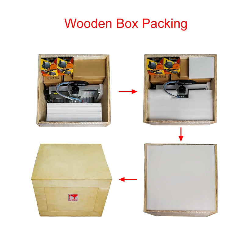 6040 Фрезерный станок с ЧПУ 6040Z резервуаром для воды металлический деревянный