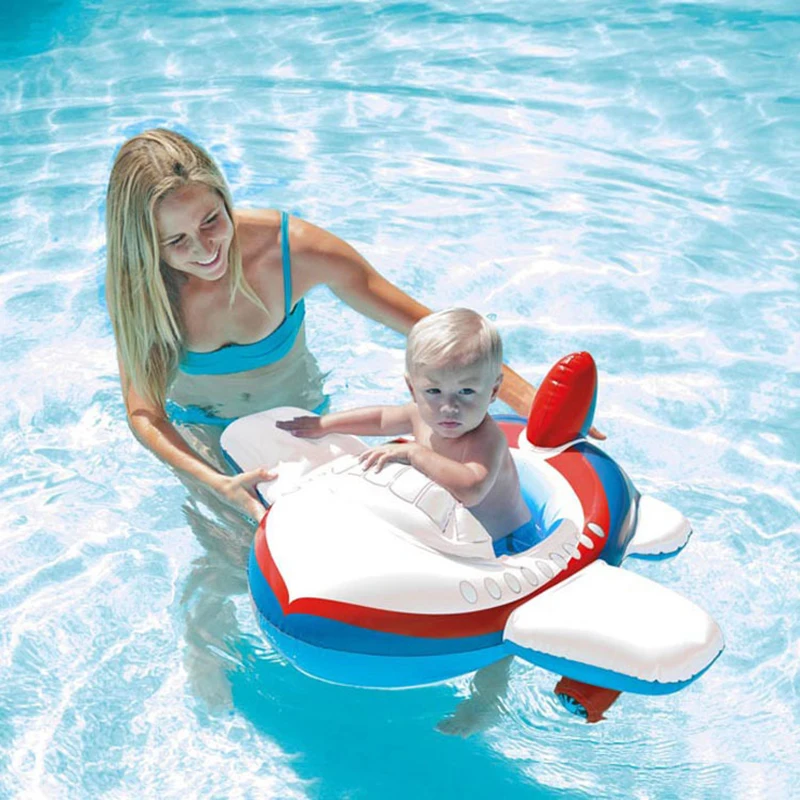 

Kid Inflatable Swimming Ring Summer Swimming Pool Baby Float Car Shaped Circle Swimming Water Fun Seat Boat Pool Toy For Toddler