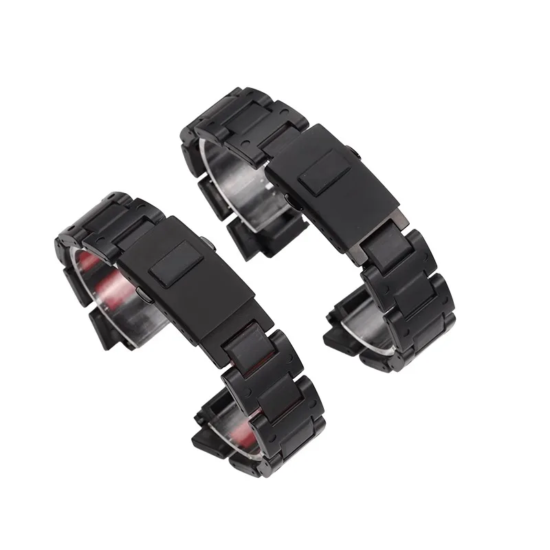 Фото Подходит для мужских часов Casio серии GW-B5600, DW5600, GW-M5610, DW6900, GA2100 с квадратным корпусом, из композитного пластика и стали, ремешок 16 мм. №5