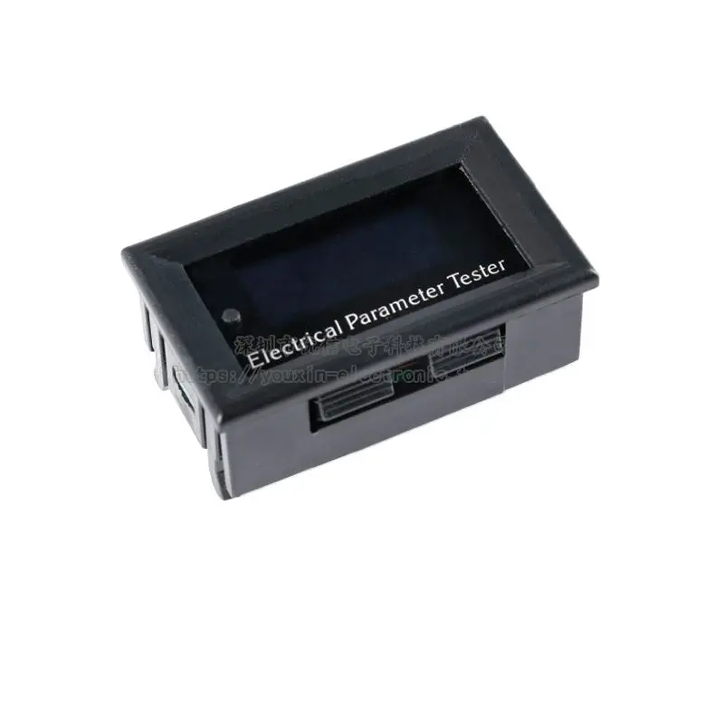 Многофункциональный измерительный прибор OLED 100V-10A/20A белый Вольтметр Амперметр