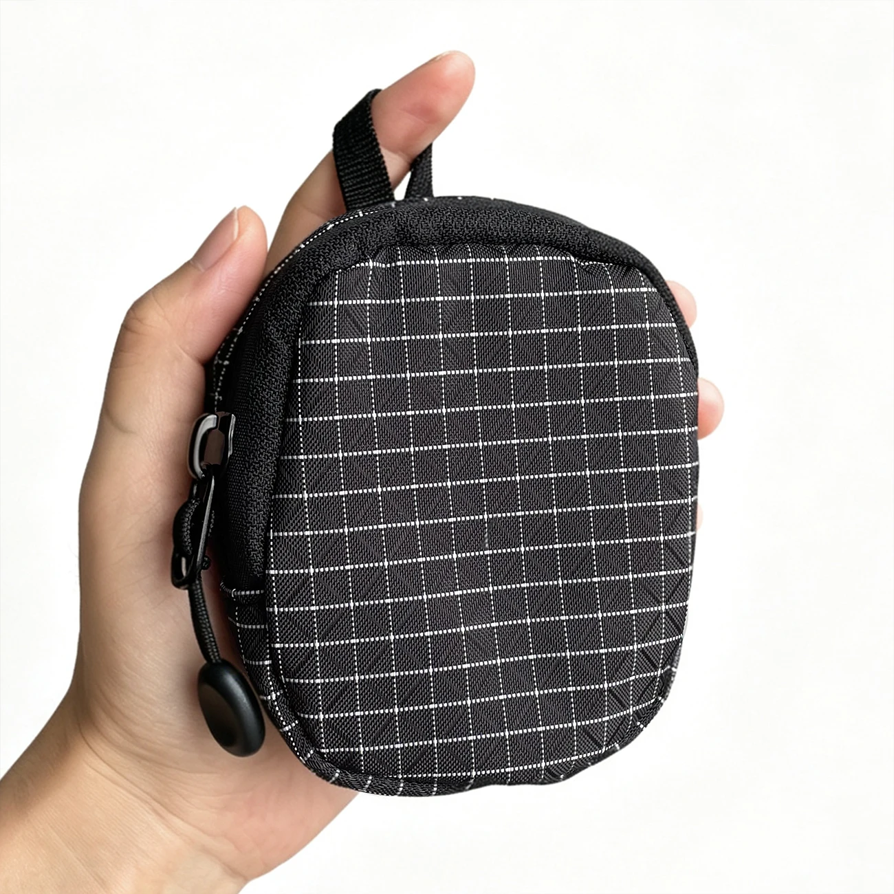 Фото Мини-кошелек-органайзер EDC из Dyneema/X-Pac, карманный кошелек для монет, маленькая подвесная сумка для карт, ключей, монет и необходимых вещей №1