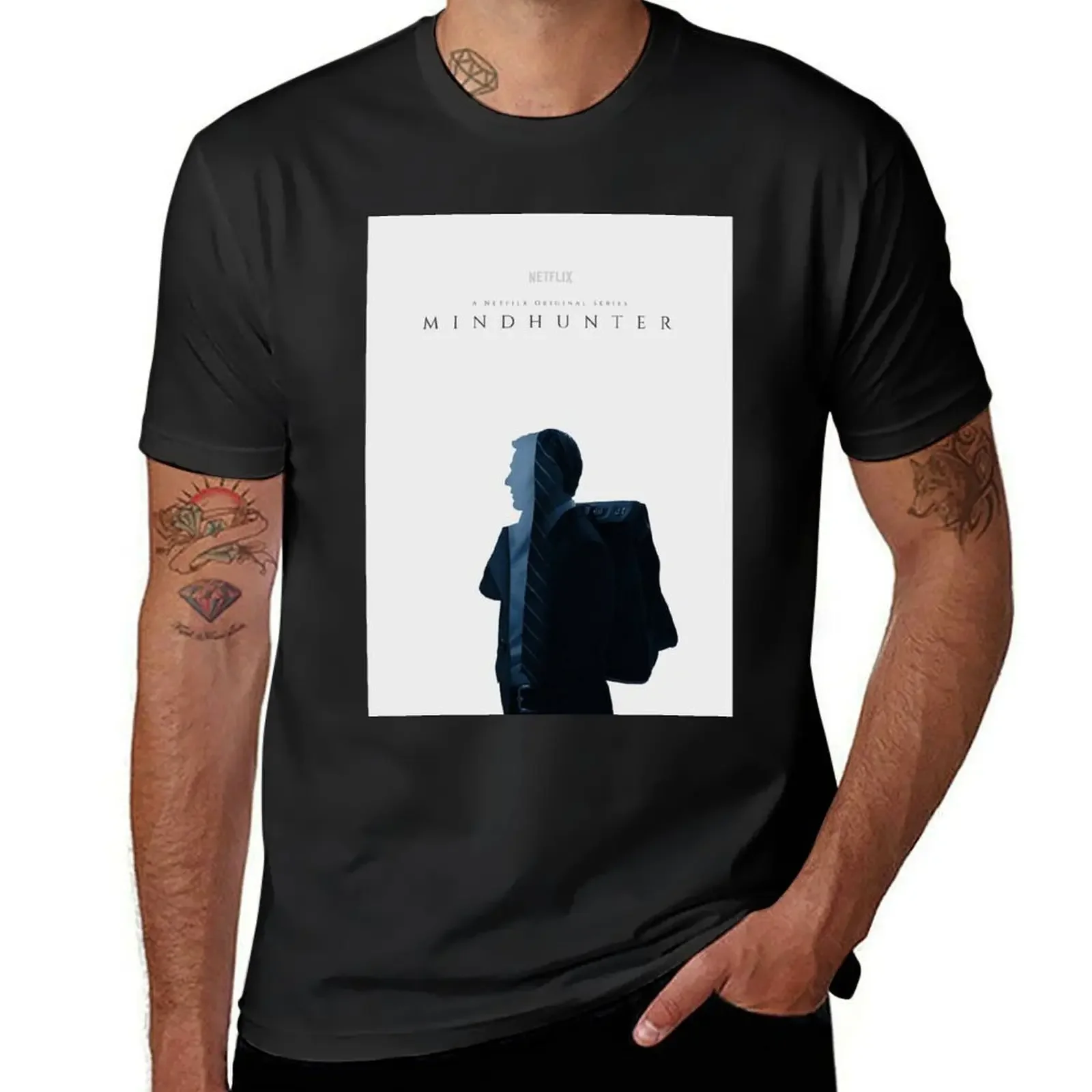 Футболка MindHunter с рисунком баскетбола футболка графическим винтажная Мужская