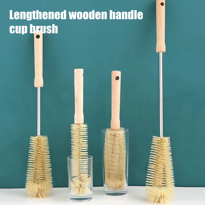 

Расширенная деревянная ручка, кружка, ершик, искусственный чистящий инструмент, нет мертвых углов, бутылка для молока, термос, зеркальный