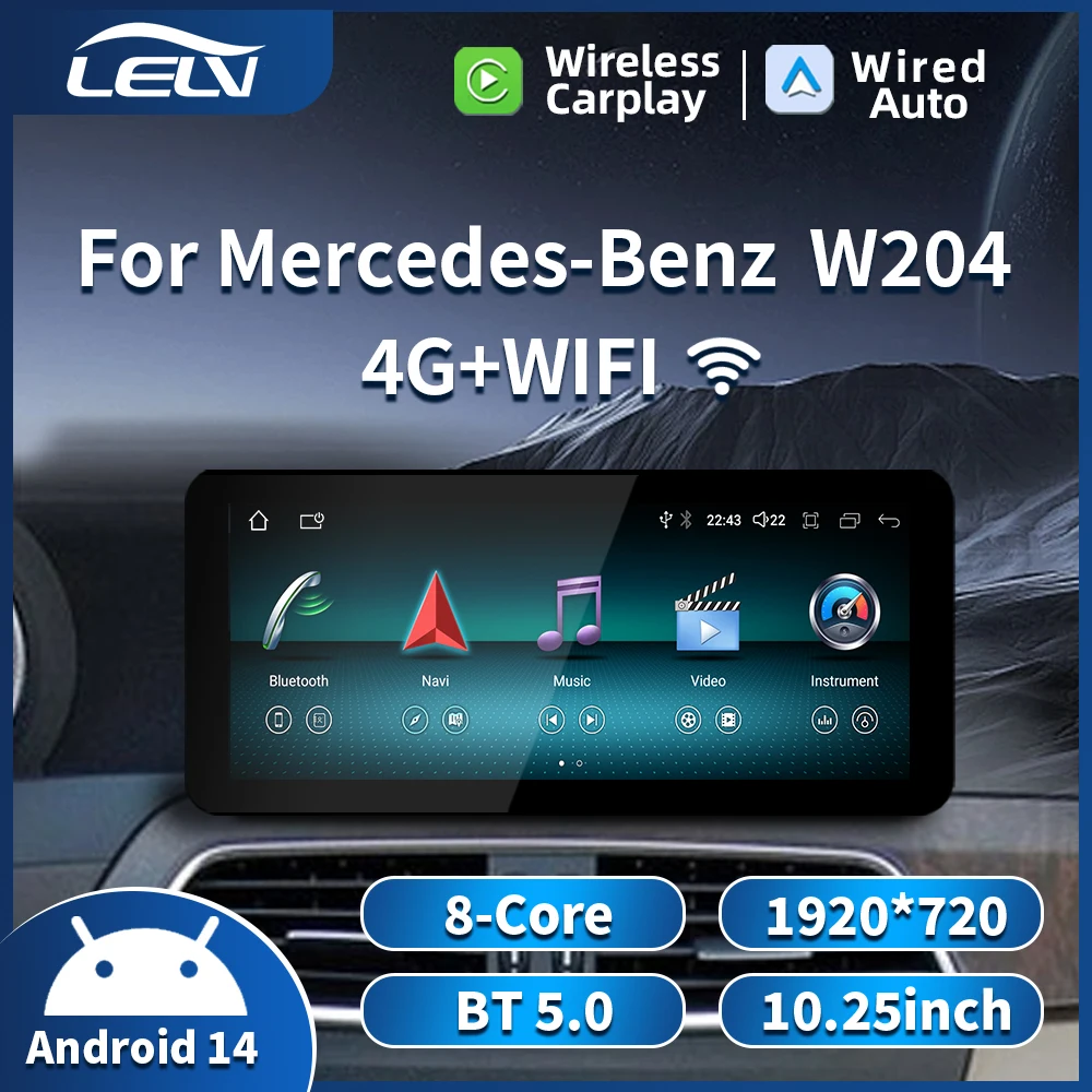 RHD новый автомобильный мультимедийный беспроводной Android Авто CarPlay 10 25 дюймовый