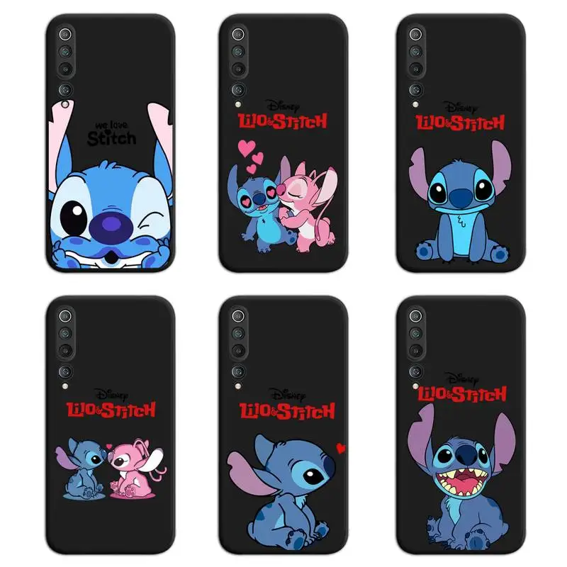 

Cute Cartoon Stitch Phone Case For Xiaomi Mi Note 10 Lite Mi 9T Pro xiaomi 10 CC9 9SE