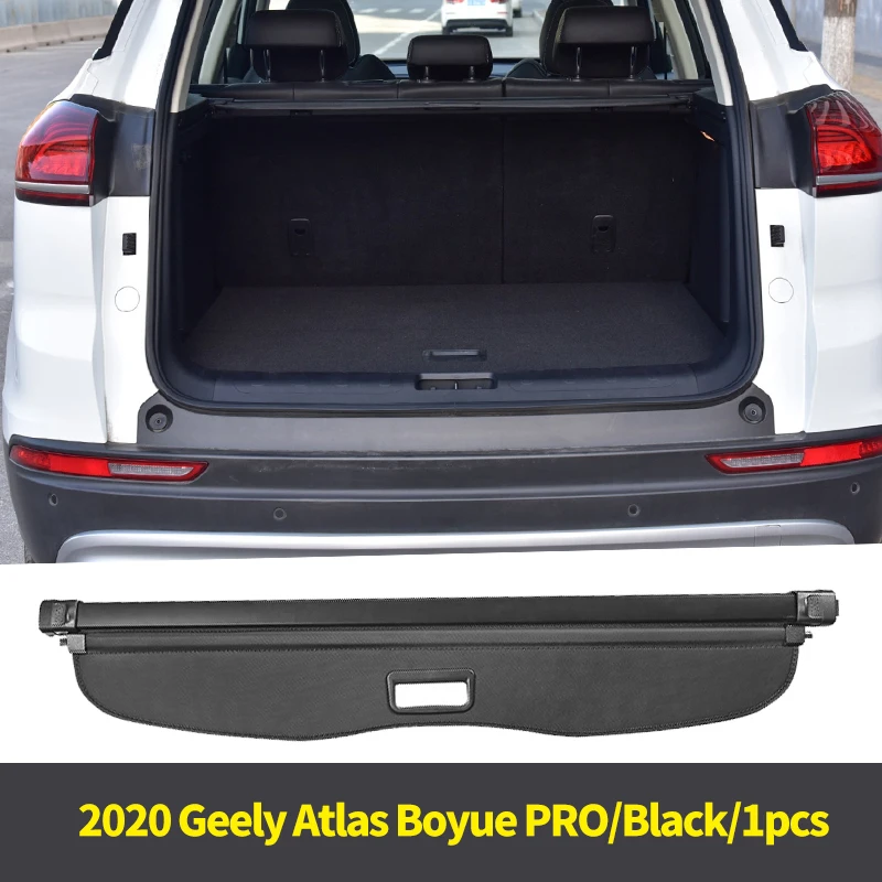 

Trunk Cargo Cover For Geely Atlas Boyue Emgrand X7 Sport Proton X70 NL-3 Shield Rear Luggage Curtain Retractable Partition