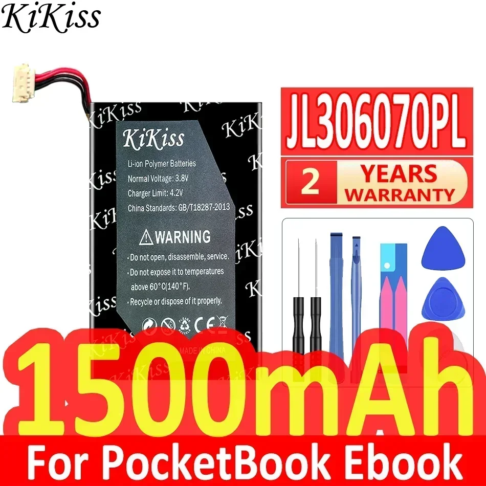 Аккумулятор KiKiss 1500 мАч JL 306070 PL для PocketBook Ebook Digital