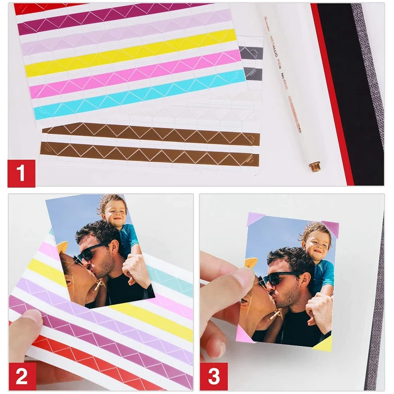 Альбом для вырезок на фотоальбу самоклеящийся альбом винтажная книга памяти с