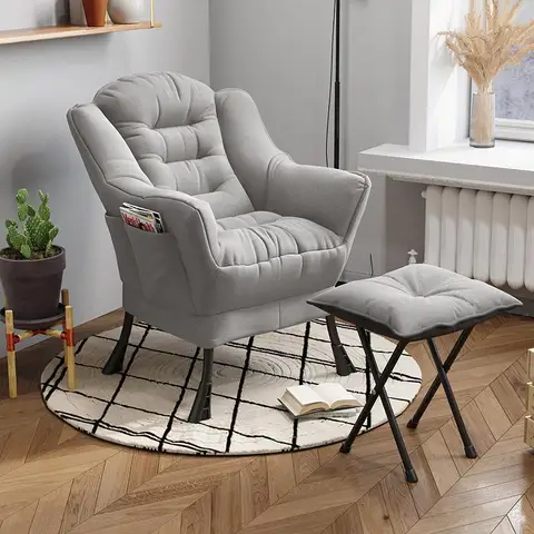 Новые стулья для гостиной, удобное домашнее кресло для отдыха, регулируемое кресло с подставкой для ног для спальни
