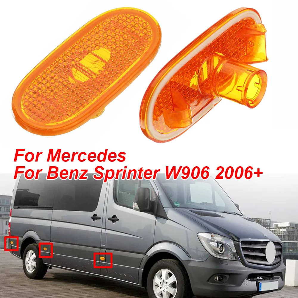 

Car Shape Amber Side Lamp Light Car Turn Signal Light Side Marker Lamp For Mercedes For Benz Sprinter W906 A0038202956