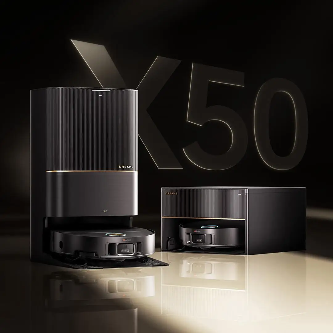 Робот-пылесос Dreame X50/X50Pro 19500 па с высокой мощностью всасывания
