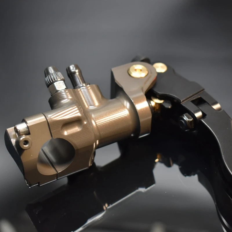 Универсальный тормозной главный цилиндр сцепление из алюминиевого сплава 17 5 мм