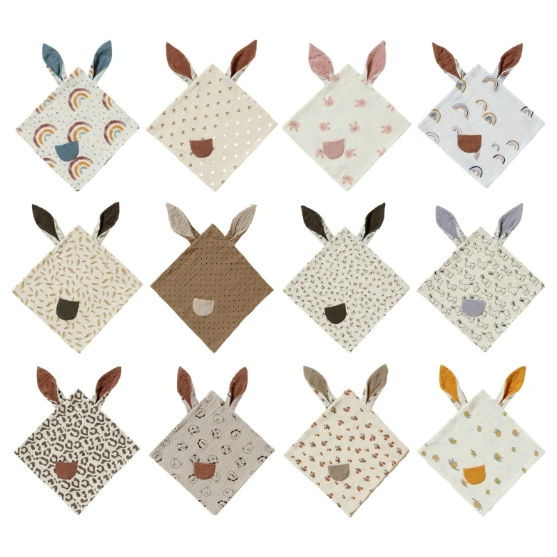 

Baby Comforter Baby Blanket Baby Boy- Girl Comforter Blanket Infant Toddlers Cuddle-Snuggle Toy Blankets for Nursery G99C