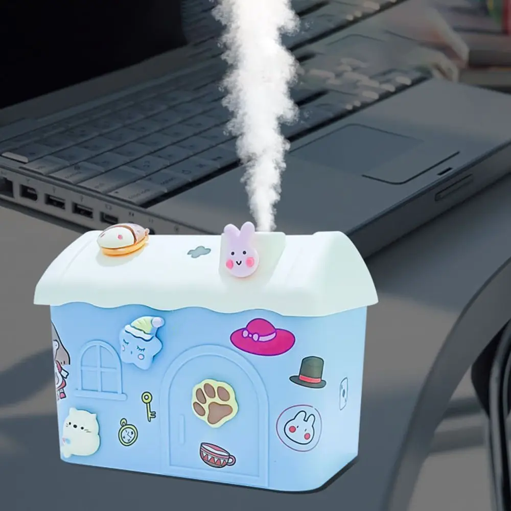 

DIY High Capacity House Shape Desktop Mist Maker Diffuser Atomizer Air Purifier Air Humidifier