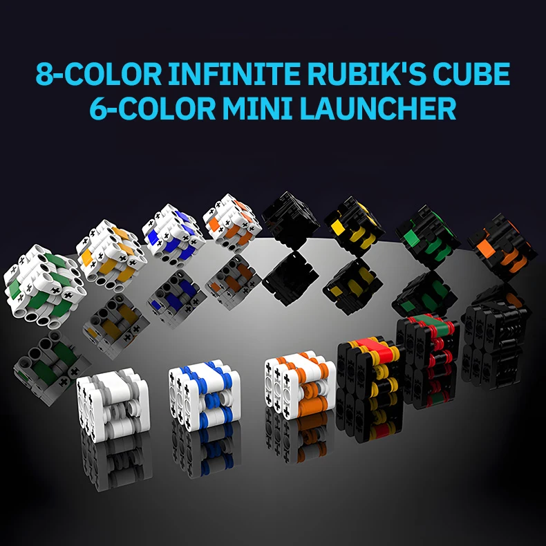 

Infinity Rubik's Cube Building Block Toys Educational Games for Children Speed Puzzle moc decompression artifact Fidget Toy