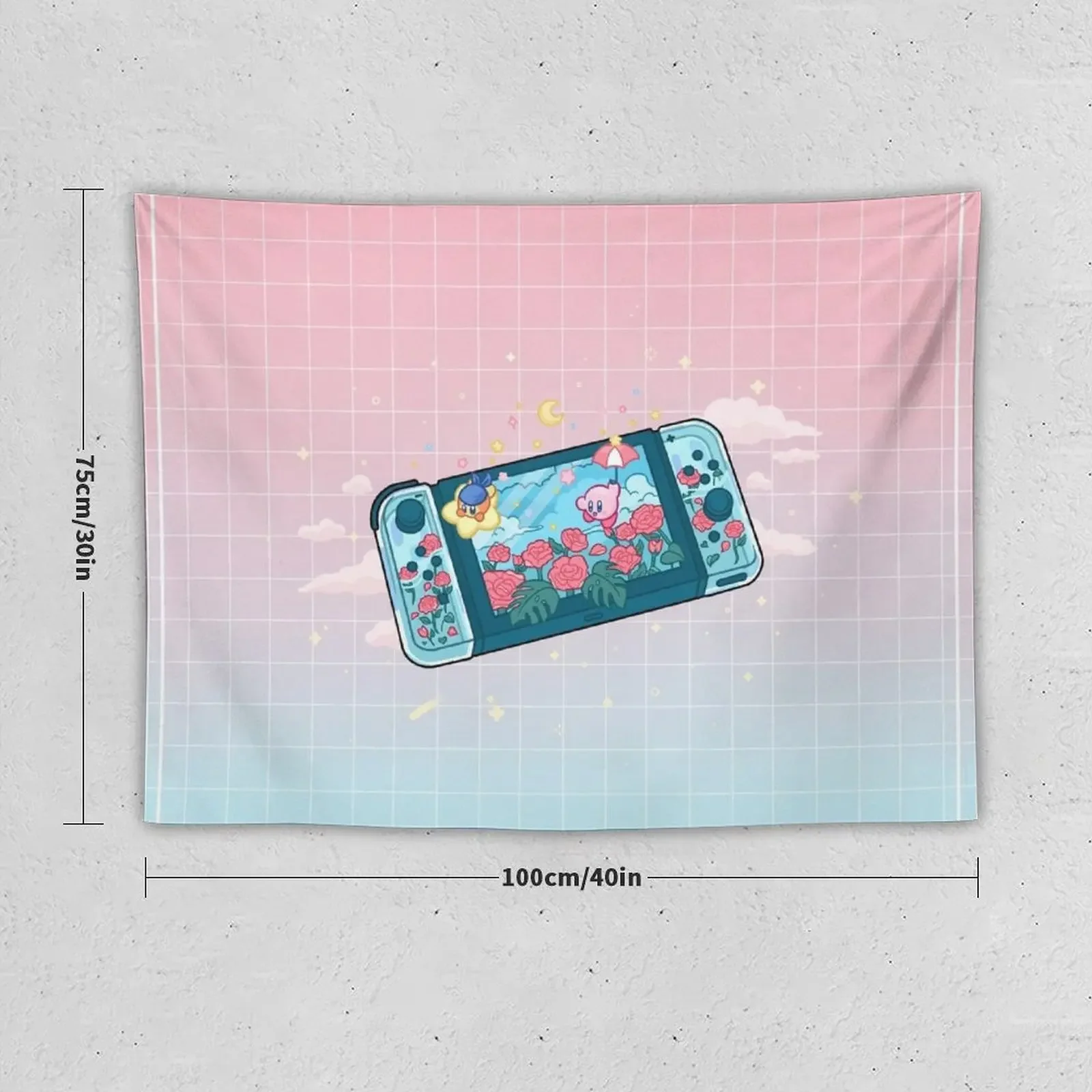 Цветочный переключатель гобелен эстетические Декорации для комнаты украшение