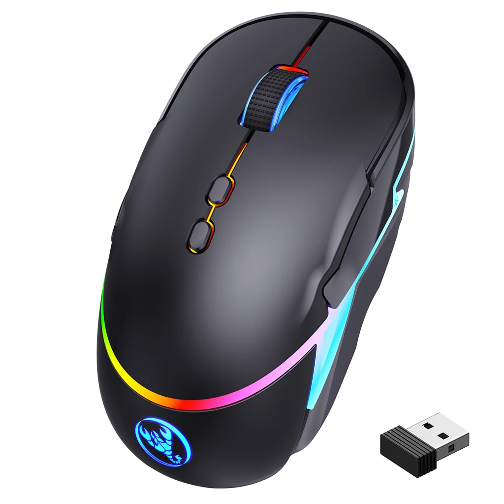 

Беспроводная игровая оптическая мышь, 2,4 ГГц, 1200/2400/3200 DPI