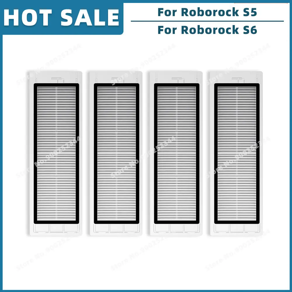 

Запчасти для Roborock S5 S50 S55 S6 Max MaxV Pure E4 E5 S502-00, сменные детали, аксессуары, основная боковая щетка, Hepa фильтр, швабра