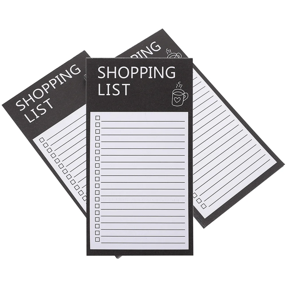 

Small Notebook Grocery List Weekly Notepad Planner Shopping Planning Schedule Daily Items