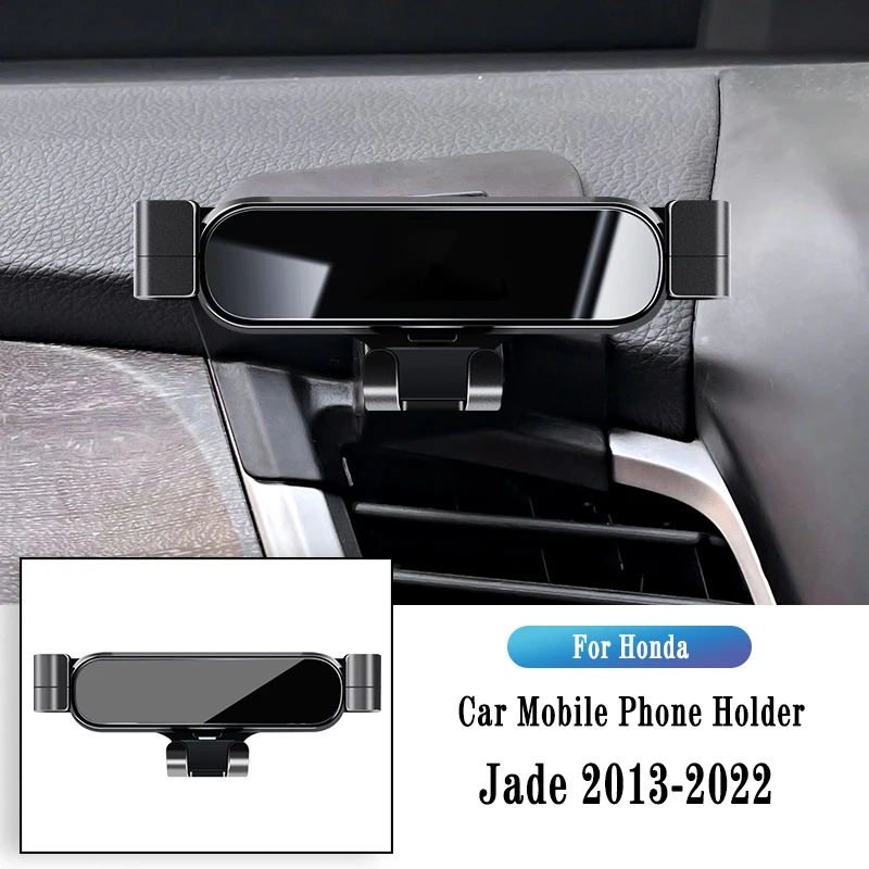 

Car Phone Holder For Honda Jade 2013-2020 Gravity Navigation Bracket GPS Stand Air Outlet Clip Rotatable Support Accessories