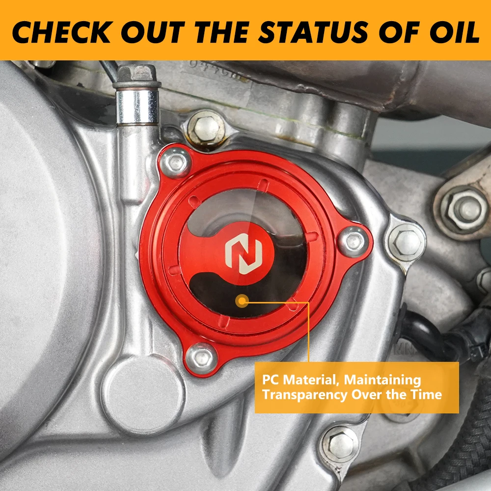 Масляный фильтр NICECNC для мотокросса защитная крышка протектор с уплотнительным