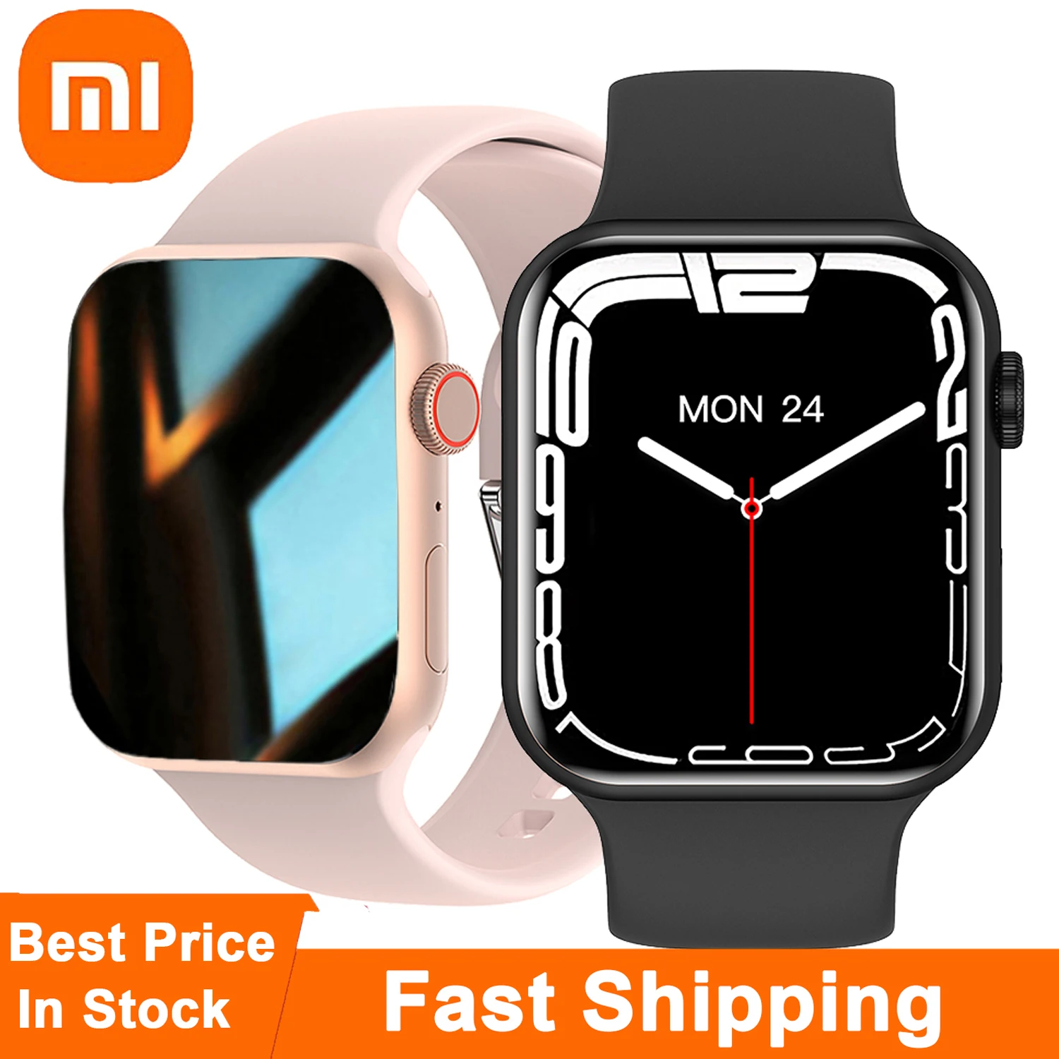 

Смарт-часы Xiaomi Mijia S7 Pro, Смарт-часы серии 7, мужские NFC-звонки, Bluetooth, беспроводное зарядное устройство, женские Смарт-часы Pk Iwo13 W27 W37